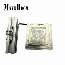 MaxgBoom-Plantilla de retrabajo de calor, 27 Uds., BGA, plantilla de plantilla Universal + ESTACIÓN DE BGA Reballing Kit 2024 - compra barato