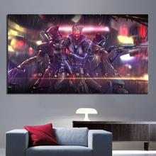 Cuadro en lienzo para decoración del hogar, 1 pieza, Overwatch SOLDIER:76 Reaper Game, póster de pared para el hogar, pintura en lienzo, venta al por mayor 2024 - compra barato