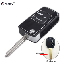 KEYYOU Remote Key Case Keyless Fob For Chevrolet Lova Epica Spark Avoe 2 Buttons Modified Flip Key Shell Right Groove 2024 - buy cheap