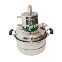 Stainless steel Home use wine distiller Steaming wine and flower oil equipment 2024 - buy cheap