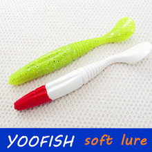 10pcs 12g 11cm wholesale Fishing lures sea fishing tackle protein soft lure bait worm fish jig wobblers swivel rubber lure 2024 - buy cheap