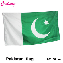 Bandera de Pakistán de 3x5 pies, oficina/desfile/Festival/decoración del hogar, moda 2024 - compra barato