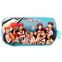 IVYYE Kuroko's Basketball Anime Cosmetics Bags PU Zipper School Pencil Case Storage Pen Bag Large-capacity Pouch Stationery New 2024 - buy cheap