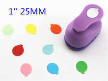 free ship 1'' (2.5cm) ballon paper cutter scrapbooking punches paper punch eva foam punch child diy craft punch scrapbook S2945 2024 - buy cheap