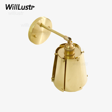 brass wall lamp sconce light copper fixture handmade bedroom restaurant hotel dinning room bedroom bar jalousie lighting fitting 2024 - buy cheap