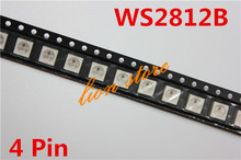 10/50/100 PCS WS2812B (4pins) 5050 SMD W/ WS2811 Individually Addressable Digital RGB LED Chip FREE SHIPPING 2024 - buy cheap