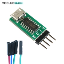 Módulo de descarga de puerto Serial CH340C, Micro USB a TTL, ISP, 5V, 3,3 V, 500ma, reemplazar CH340G, CH340T, para STM32 51 con línea DuPont 2024 - compra barato