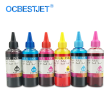 100ML/Bottle New Improved Universal Refill Dye Ink For Epson All Inkjet Printer Refill Ink 6 Colors/Set (BK C M Y LC LM) 2024 - buy cheap