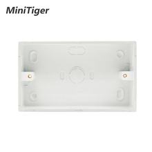 Minitiger External Mounting Box 146mm*86mm*32mm for 146*86mm Standard Touch Switch and Socket For Any Position of Wall Surface 2024 - buy cheap
