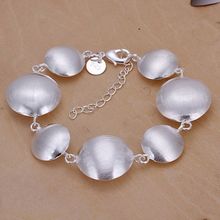 925 jewelry silver plated  jewelry bracelet fine fashion bracelet top quality wholesale and retail SMTH208 2024 - buy cheap