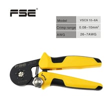 FSE VSC9 10-6A Crimping Wire Hand Tool Pliers Crimper Multifuncional Crimp 0.08-10mm 26-7AWG Plier 2024 - buy cheap