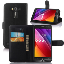 Leather Wallet Case Fundas For ASUS ZenFone 2 Laser ZE500KL ZE500KG Phone Bag With Stand Luxury View Flip Cover For ASUS ZE500KL 2024 - buy cheap