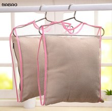 1PC Hanging Mesh Storage Bag Clothes Toy Organizer Laundry Dryer Rack Pillow Headrest Cushi Hydroponic Doll Drying Hanger Net 2024 - buy cheap