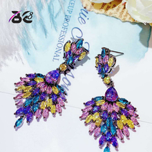 Be 8 New Fashion AAA Cubic Zirconia Drop Earings Water Drop Design Dangle Earring for Women Jewelry Boucle D'oreille Femme E840 2024 - buy cheap