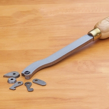 Conjunto de facas vazadas de alta velocidade, conjunto de facas multi-cabeça de aço para carpintaria, ferramenta de corte de torno para trabalhar madeira 2024 - compre barato