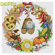 Full Round Diamond embroidery 5D DIY Diamond painting Cross stitch Full Square Diamond mosaic crop Pumpkin potato pepper 2024 - buy cheap