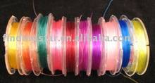 FREE SHIPPING 10 ROLLS 10M Mixed colour elastic stretchy for beading 0.8mm #10373 2024 - buy cheap