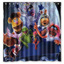 Custom The Muppets Printed Waterproof Fashion Shower Curtain 72"x72" Mildew Proof Bath Curtains Free Shipping Bathroom Decor 2024 - buy cheap