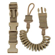 Tactical Rifle Sling Adjustable Bungee Hunting Two Point Airsoft Gun Strap System Paintball Gun Sling Drop Shipping 2024 - buy cheap