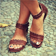 Sandálias femininas rasteirinhas com zíper, sapatos casuais plus size para praia, 2019 2024 - compre barato