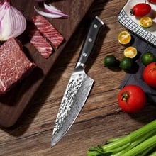 SUNNECKO 6.5" inch Kitchen Chef's Knife Christmas Gift Japanese Damascus AUS-10 Steel Sharp Blade 60HRC G10 Handle Cutting Tools 2024 - buy cheap