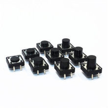 50PC 4Pin 12X12 Series Micro Switch Push Button Switch Tact Switch 12*12*4.3/5/6/7/8/9/10/12mm 2024 - buy cheap