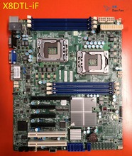 Placa base para servidor de X8DTL-IF, X58 LGA1366, 100%, probada, funciona completamente 2024 - compra barato