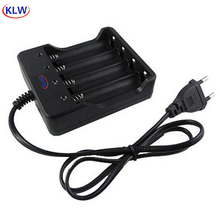 4 Slots 18650 Battery Charger AC100-240V For 18650 Charging 3.7V Rechargeable Li-ion battery US EU Plug 2024 - buy cheap