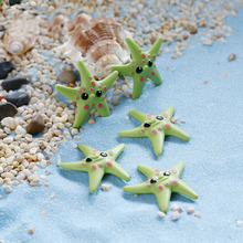 Green Sea Star Animal Miniature Fairy Garden Home Houses Decoration Mini Craft Micro Landscaping Decor DIY Accessories 2024 - buy cheap