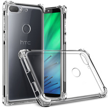 Soft Transparent TPU Cases for HTC Desire 12 Plus 12Plus 12+ 6 in Crystal Airbag Cover Phone Protective Case Guard Shell Capa 2024 - buy cheap