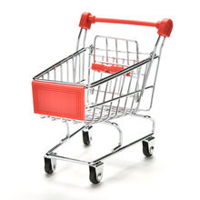 Recent Supermarket Shopping Mini Trolley Phone Holder Office Multifuction Stationery Desk Organizer 2024 - buy cheap