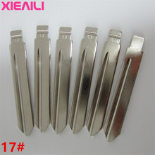 XIEAILI 20Pcs/lot 17# Metal Blank Uncut Flip KD Remote Key Blade For Citroen   S182 2024 - buy cheap