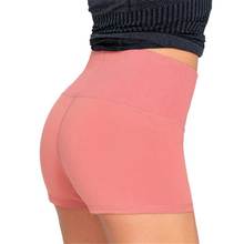 Pantalones cortos de compresión para mujer, para gimnasio, Yoga, correr, entrenamiento de cintura alta, ejercicio, deportes, playa, tabla de senderismo, DK522 2024 - compra barato
