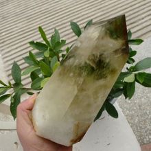 xd j00513  NATURAL CITRINE QUARTZ CRYSTAL POINT HEALING 2024 - buy cheap