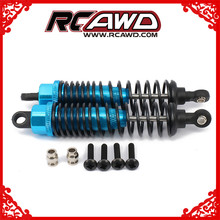 RCAWD Alloy Shock absorber 100mm for rc car 1:10 buggy truck crawler oil adjustable upgraded for hsp traxxas axial tamiya 2024 - buy cheap
