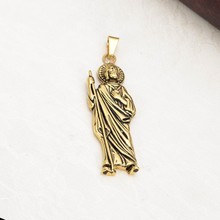 Men's gold necklace steel Death God inexpensive knife domineering Korean steel titanium jewelry  stainless steel 2024 - buy cheap