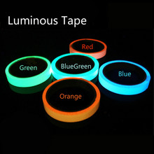 1cm*50cm Luminous Tape Self-adhesive Warning Tape Night Vision Glow In Dark Safety Security Home Decoration Tapes 2024 - buy cheap