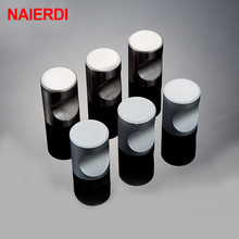 NAIERDI Single Hole Door Handles Knobs Zinc Alloy Cabinet Knobs For Door Accessories Drawer Furniture Cabinet Handle Hardware 2024 - buy cheap