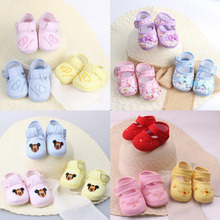 Zapatos de algodón para bebé recién nacido, suela suave, alta calidad, para niños y niñas pequeños, zapatos para andador 2024 - compra barato