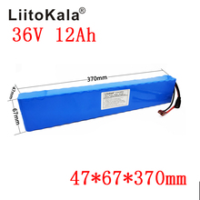 LiitoKala-batería eléctrica de iones de litio, 36V, 12ah, 42V, 18650, 500W, alta potencia y capacidad, 42V, para motocicleta y Scooter 2024 - compra barato
