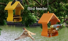 Alimentador de pássaros selvagens estilo europeu recipiente de alimentação para aves ao ar livre 2024 - compre barato