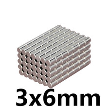 Super Strong Rare Earth Magnets Neodymium 3x6mm  Round Magnet  N35 30Pcs 2024 - buy cheap