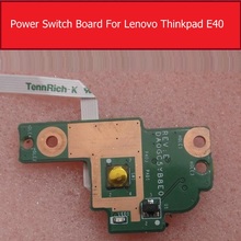 Оригинальная плата включения/выключения питания для Lenovo Thinkpad E40 EDGE 14, сменные детали со штекером кнопки 2024 - купить недорого