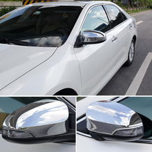 Free Shipping ABS Chrome Car Side Door Rearview Mirror Protect Frame Cover Trim For Toyota Camry 2015 Car Styling Accessories 2024 - buy cheap