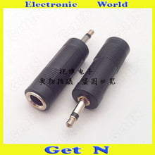 30pcs AV Adapter Connector Converting 6.35 Female to Mono Track 3.5 Male 6.5 Female to 3.5 Male 2024 - buy cheap