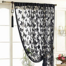 Home Curtains Butterfly Fringe String kitchen Curtain Panel bedroom living room design curtain 11 Colors 2024 - buy cheap