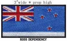 A Dependência de Ross Bandeira 3.0 "wide patch bordado para costurar no pano/estrelas vermelhas/listras 2024 - compre barato
