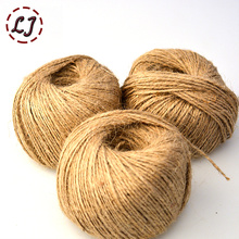 Wholesale 100meter/lot width 1.5mm Shabby Chic Natural Jute Twine Rustic String Cords Hemp rope Wrap Craft Making Decor Rope 2024 - buy cheap