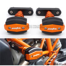 2018 New CNC Aluminum Motorcycle Falling Protection Left and Right Frame Sliders Protector For KTM DUKE 125 200 250 390 2024 - buy cheap