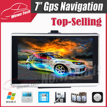 7 inch HD Car GPS Navigation 800MHZ FM 4GB 128MB 2015 Map Free Upgrade Russia/Belarus/Spain/ Europe/USA+Canada/Israel Navigator 2024 - buy cheap